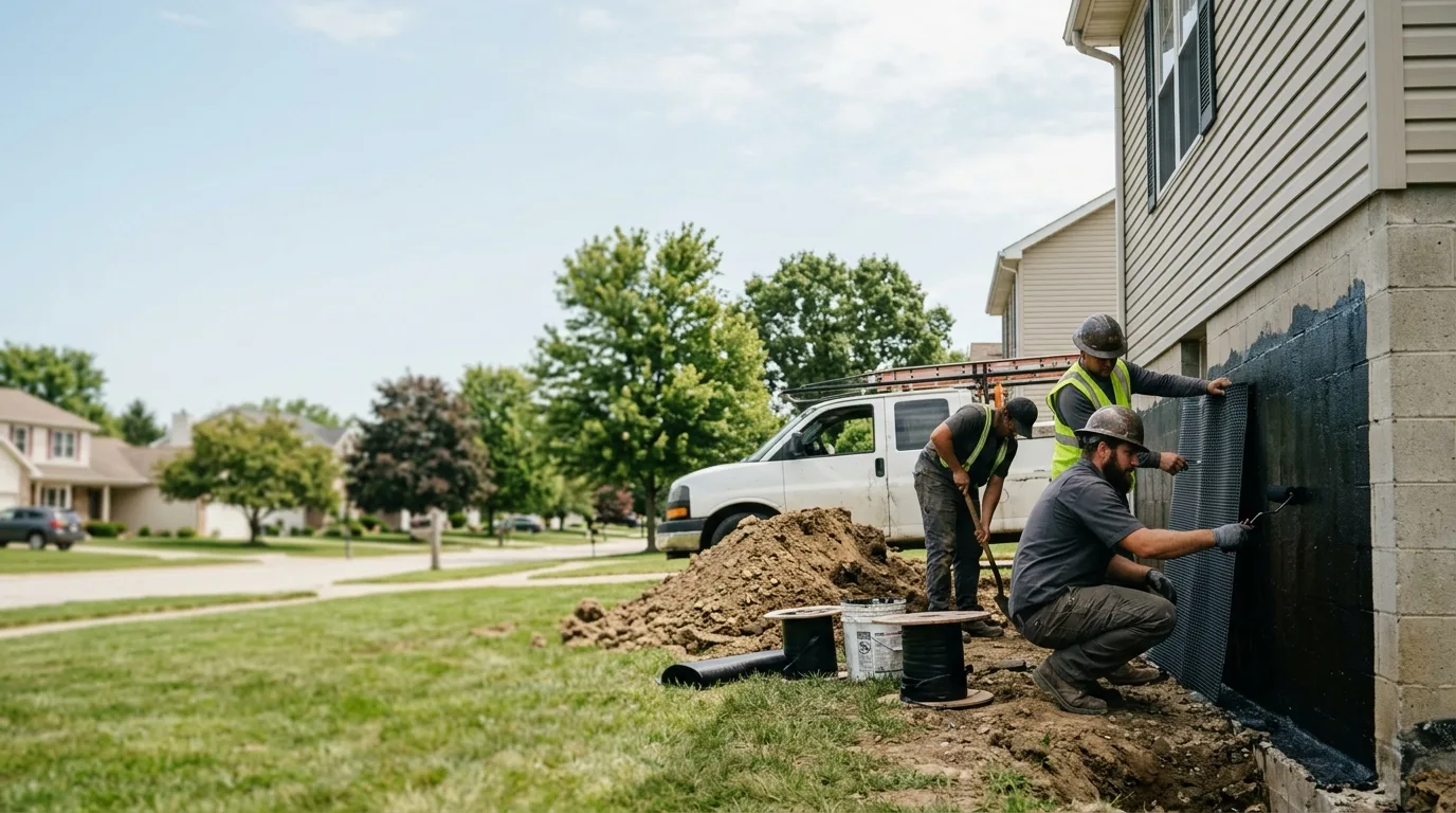 Basement Waterproofing in Richton Park, IL near me